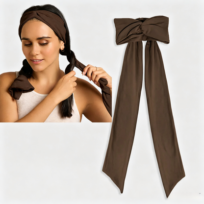 🔥2026 Newest Dynamic 2-in-1 Curling Headband – Creates Soft, Wavy Curls Without Heating