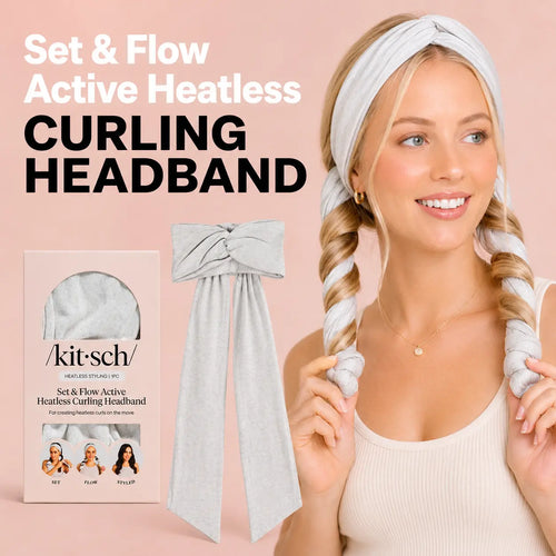 🔥2026 Newest Dynamic 2-in-1 Curling Headband – Creates Soft, Wavy Curls Without Heating