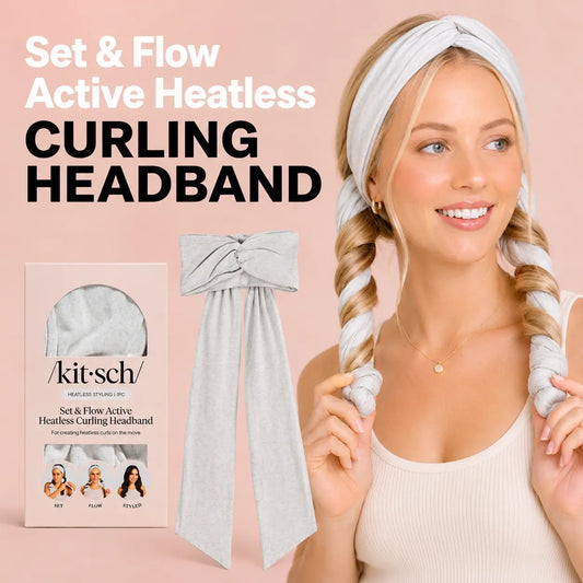 🔥2026 Newest Dynamic 2-in-1 Curling Headband – Creates Soft, Wavy Curls Without Heating